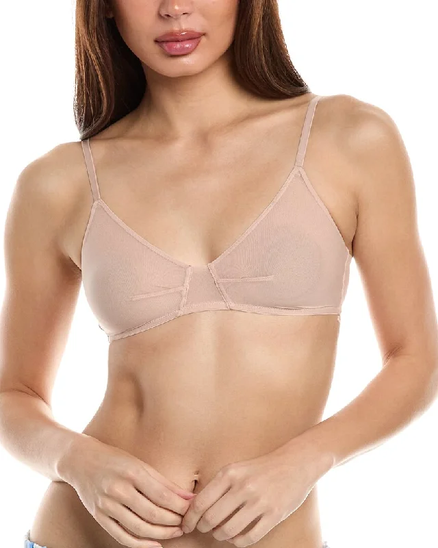 Women's Silk Lingerie SetsOnGossamer Triple Mesh Bra
