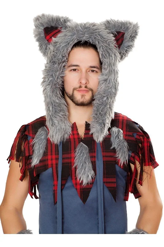 Plus Size Women's Cosplay LingerieRoma Wolf Hoodie Costume