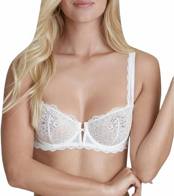 Eco-Friendly Organic Lingerie for WomenFlirt Bra In Ivory