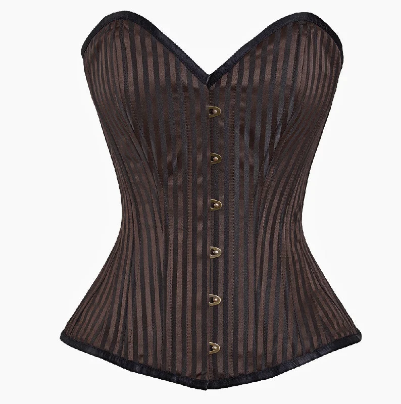 Retro - 1950s corsets with a cinched waistLuuka Brocade Waist Training Corset