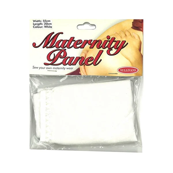 Vintage Inspired Lingerie for WomenSullivans Maternity Panel, White- 55 x 20 cm