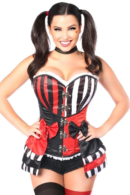 Cute Maid Cosplay Lingerie for WomenTop Drawer 3 PC Jokester Villian Corset Costume