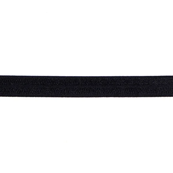 Women's Lingerie with Bow DetailsSullivans Elastic Foldover, Black- 15 mm