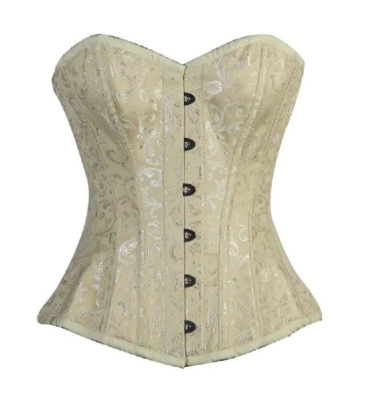 Compression bustiers for a slimming effectELEGANT IVORY BRO-200