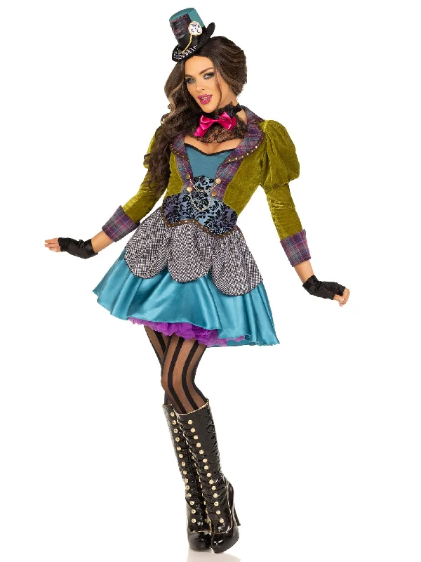 Catgirl Cosplay Lingerie for WomenDeluxe Mad Hatter Costume