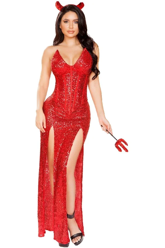 Lace Cosplay Lingerie for WomenRoma Satan Devil Costume
