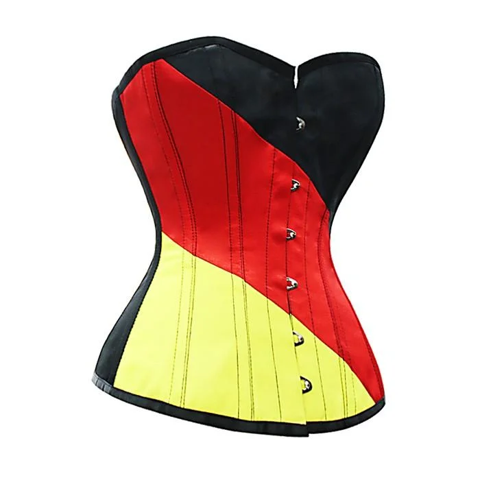 Floral - patterned corsets for a romantic and spring - like feelCastilla German Flag Corset Floral - patterned corsets for a romantic and spring - like feelCastilla German Flag Corset