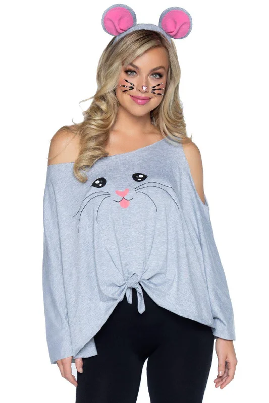 Sexy Female Cosplay UnderwearMouse Poncho Costume