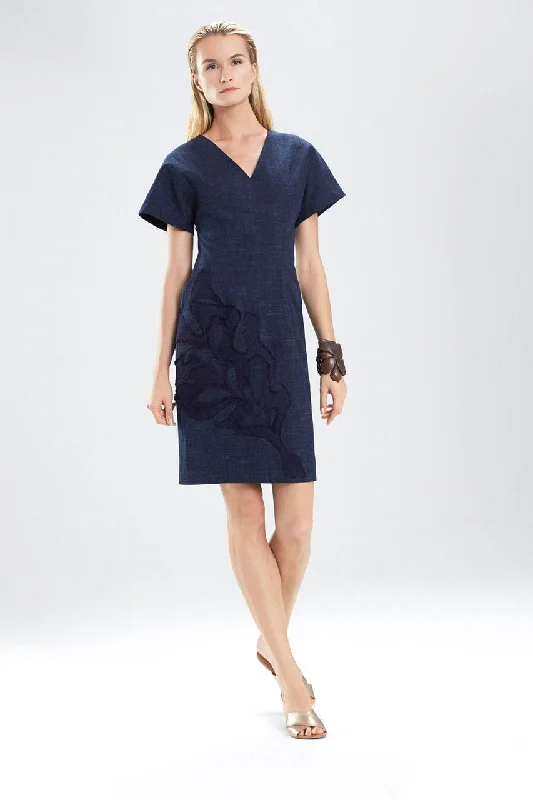 Lace - covered sexy dresses for a feminine allureIndigo Dress