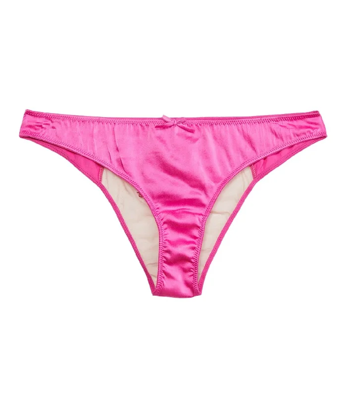 Boho Chic Lingerie for WomenWomen's Heart Shaped Cheeky Bottom In Some Like It Hot Pink