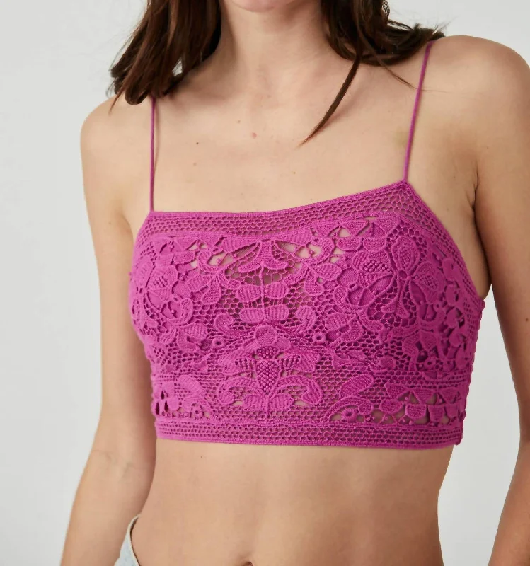Breathable Bamboo Lingerie for WomenFp 1 Lyra Bralette In Dahlia Mauve