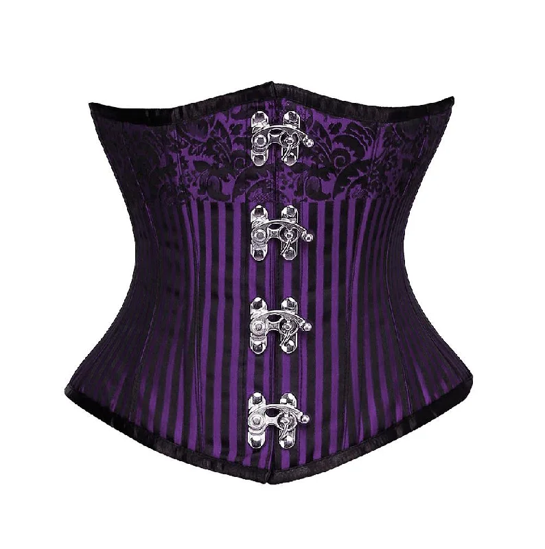 Satin corsets with a shiny and elegant finishMoore Underbust Corset