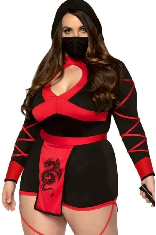 Sexy Female Cosplay UnderwearPlus Size Sexy Dragon Ninja Costume