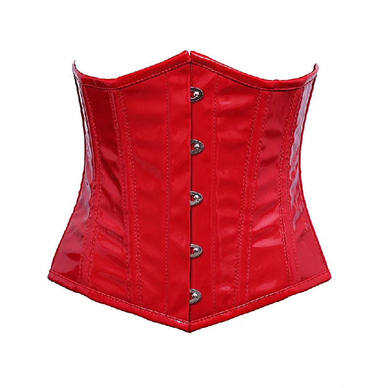 Wedding - style bustiers for bridesmaids or special eventsSaul PVC Steel Boned Underbust Corset Wedding - style bustiers for bridesmaids or special eventsSaul PVC Steel Boned Underbust Corset