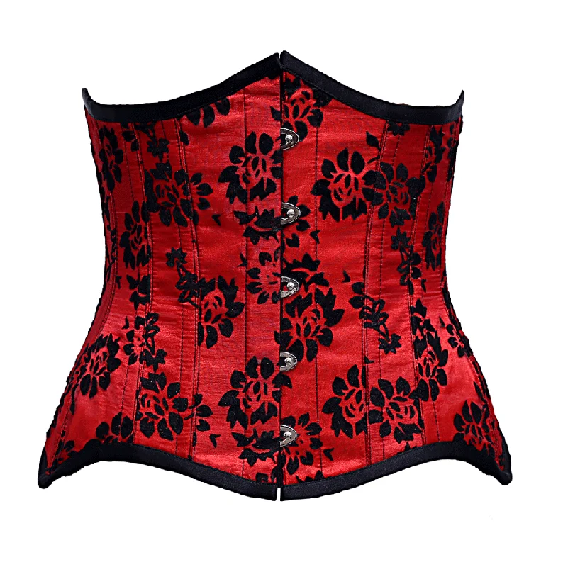 Burlesque - inspired bustiers for a performance lookAndreas Red Steel Boned Underbust Curvy Corset Burlesque - inspired bustiers for a performance lookAndreas Red Steel Boned Underbust Curvy Corset