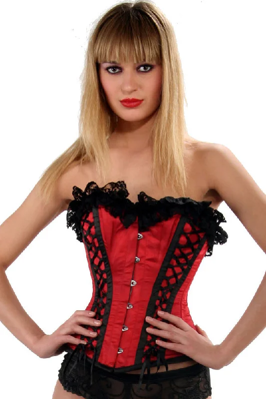 Brocade bustiers with a rich and textured appearanceDaniella Overbust Corset