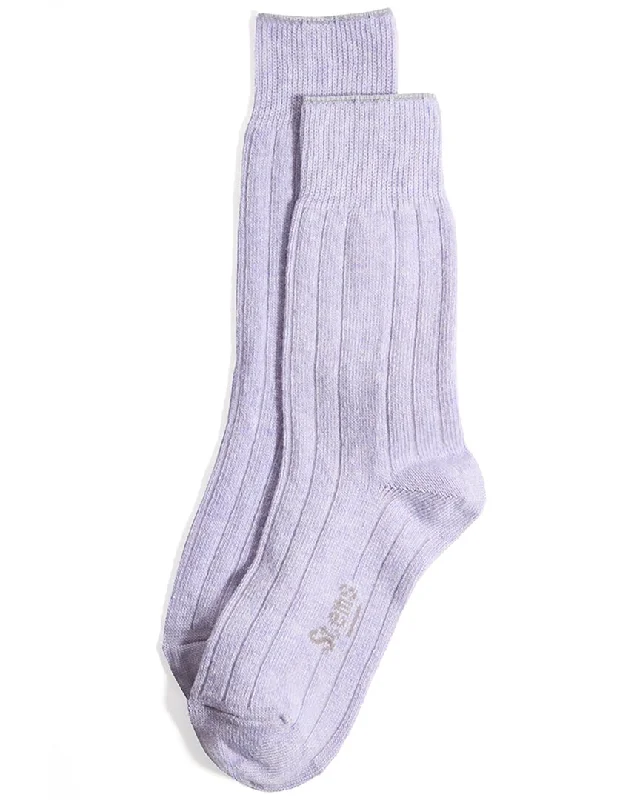 Elegant French Lace Lingerie for WomenSTEMS Lux Cashmere & Wool-Blend Crew Sock Gift Box