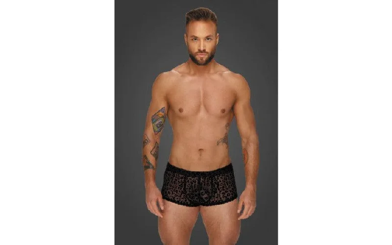 Boudoir Photography Lingerie for WomenLeopard Flock Short Shorts