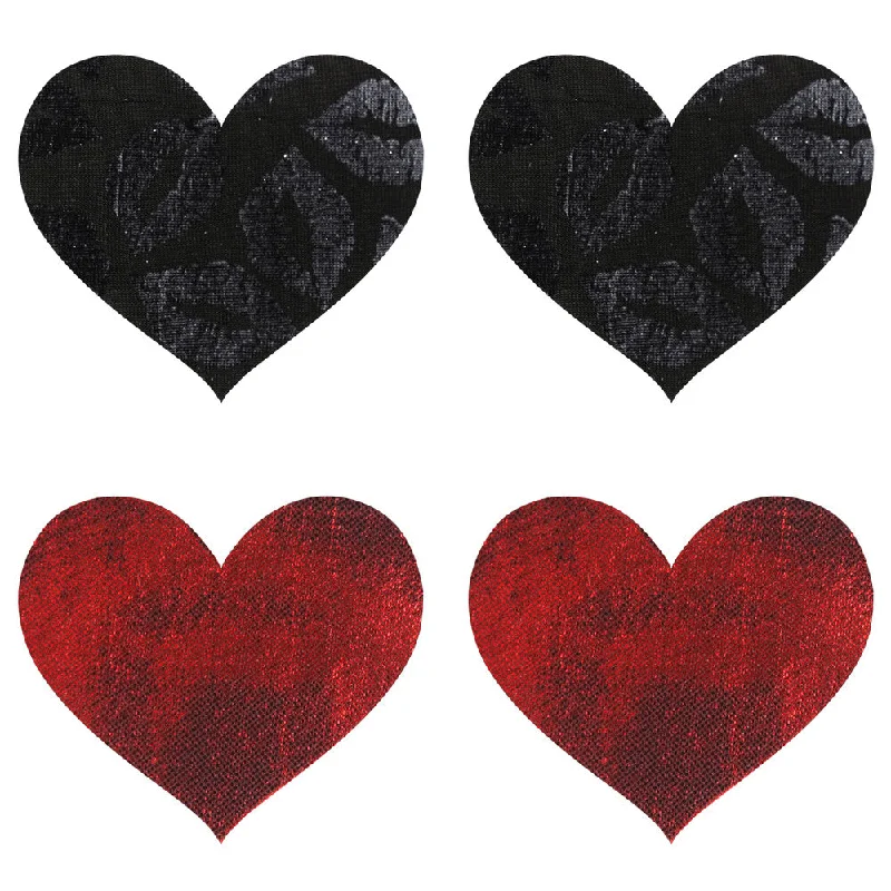 Designer Lingerie Sets for Women Peekaboo Pasties Stolen Kisses Hearts