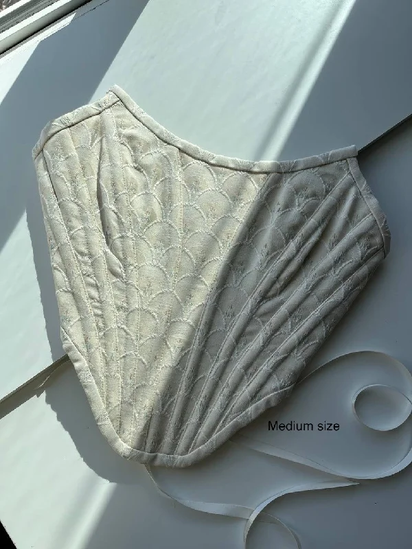 Waist - training corsets for long - term figure shapingMermaid scale corset size M