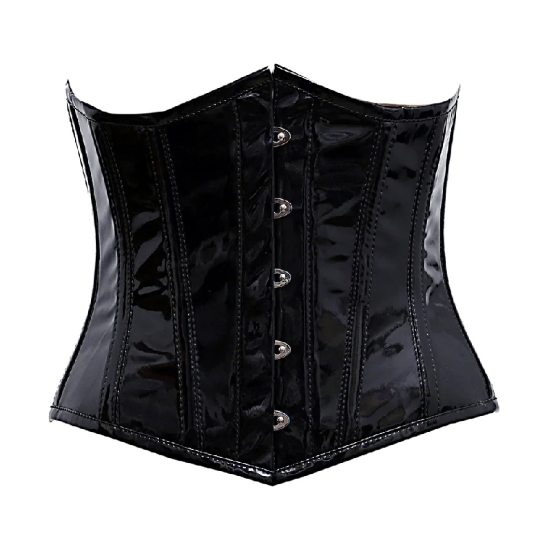 Red corsets for a passionate and attention - grabbing styleKairin PVC Steel Boned Underbust Corset Red corsets for a passionate and attention - grabbing styleKairin PVC Steel Boned Underbust Corset