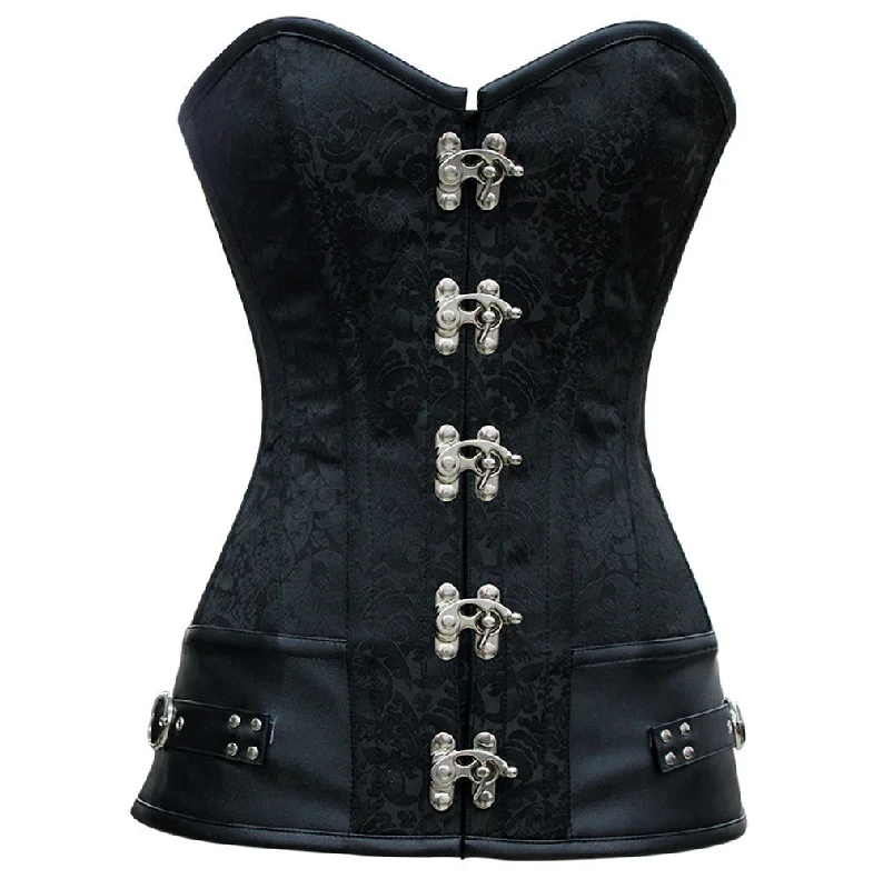 Leather bustiers for a bold and edgy lookOna Custom Made Corset