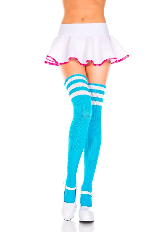 Neon Blue/White
