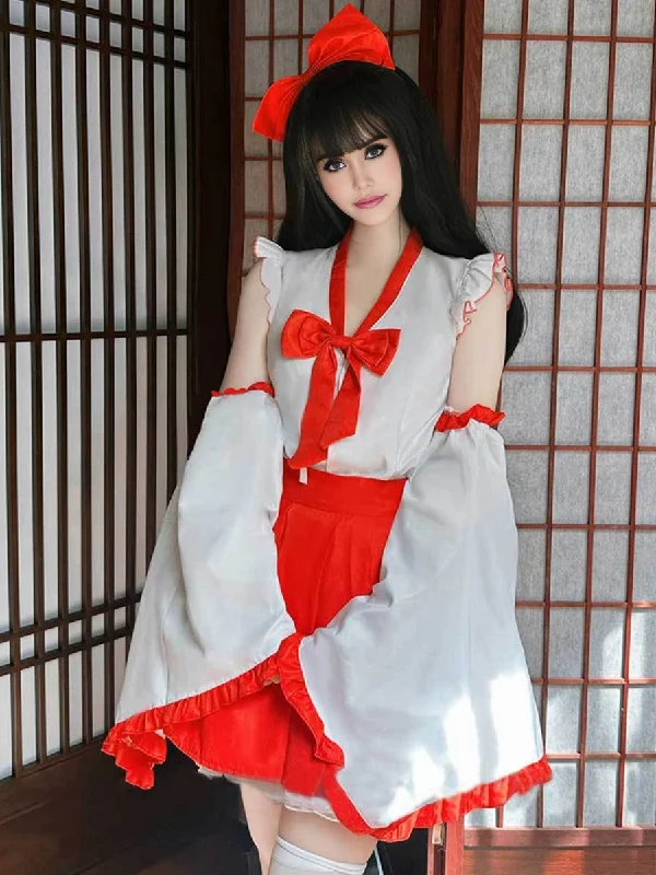 Boudoir Photography Lingerie for WomenAnime Shrine Maiden Outfit