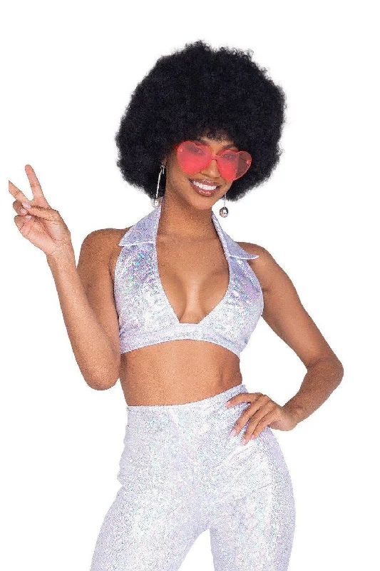 Women's Steampunk Cosplay Undergarments2 Piece Sexy Disco Fever Costume