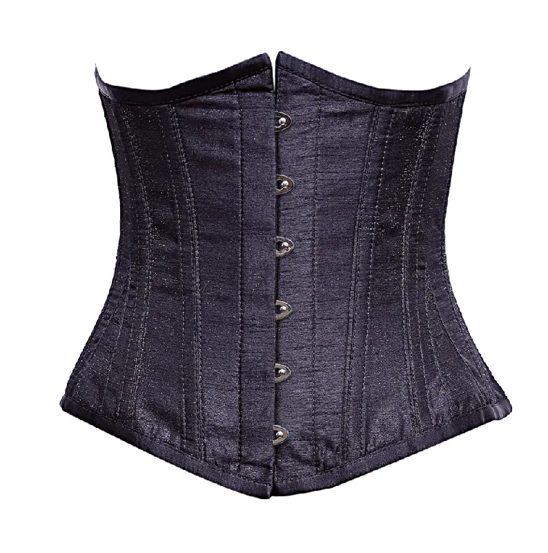 Steampunk - themed bustiers with brass accentsPlesis Custom Made Corset