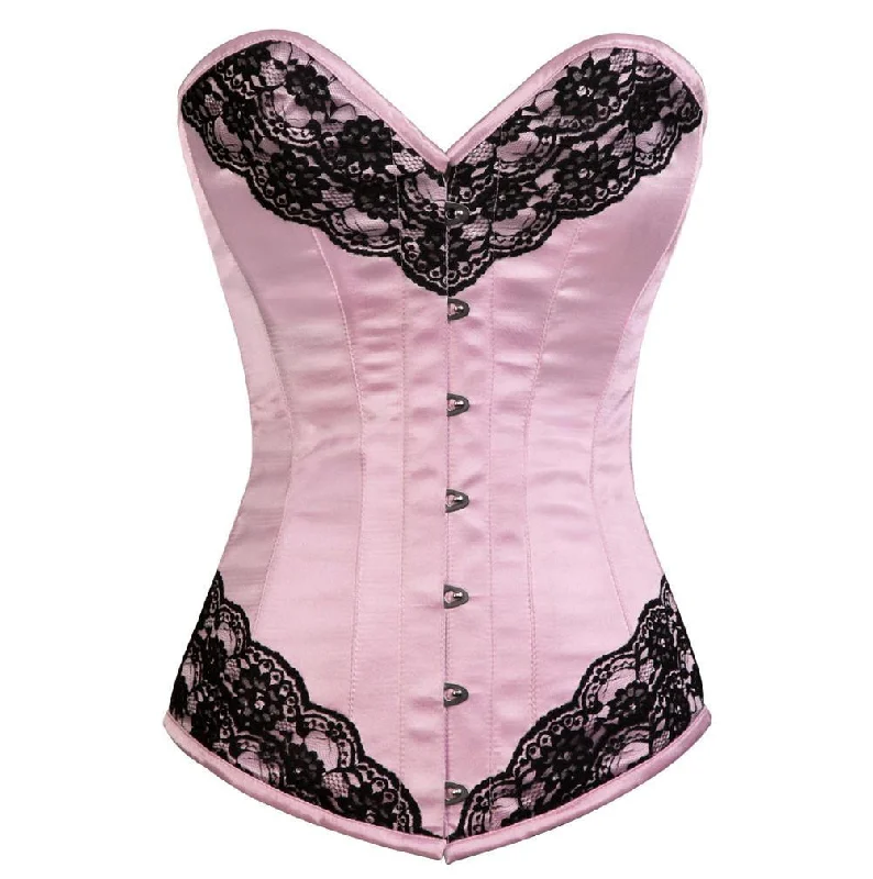 Sports - influenced bustiers with mesh panelsTyler Longline Overbust Corset