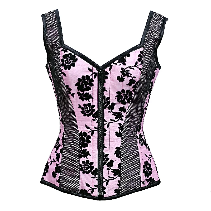 Adjustable - strap bustiers for a customized fitVeenendaal Tissue Flock Shoulder Straps Overbust Corset Adjustable - strap bustiers for a customized fitVeenendaal Tissue Flock Shoulder Straps Overbust Corset