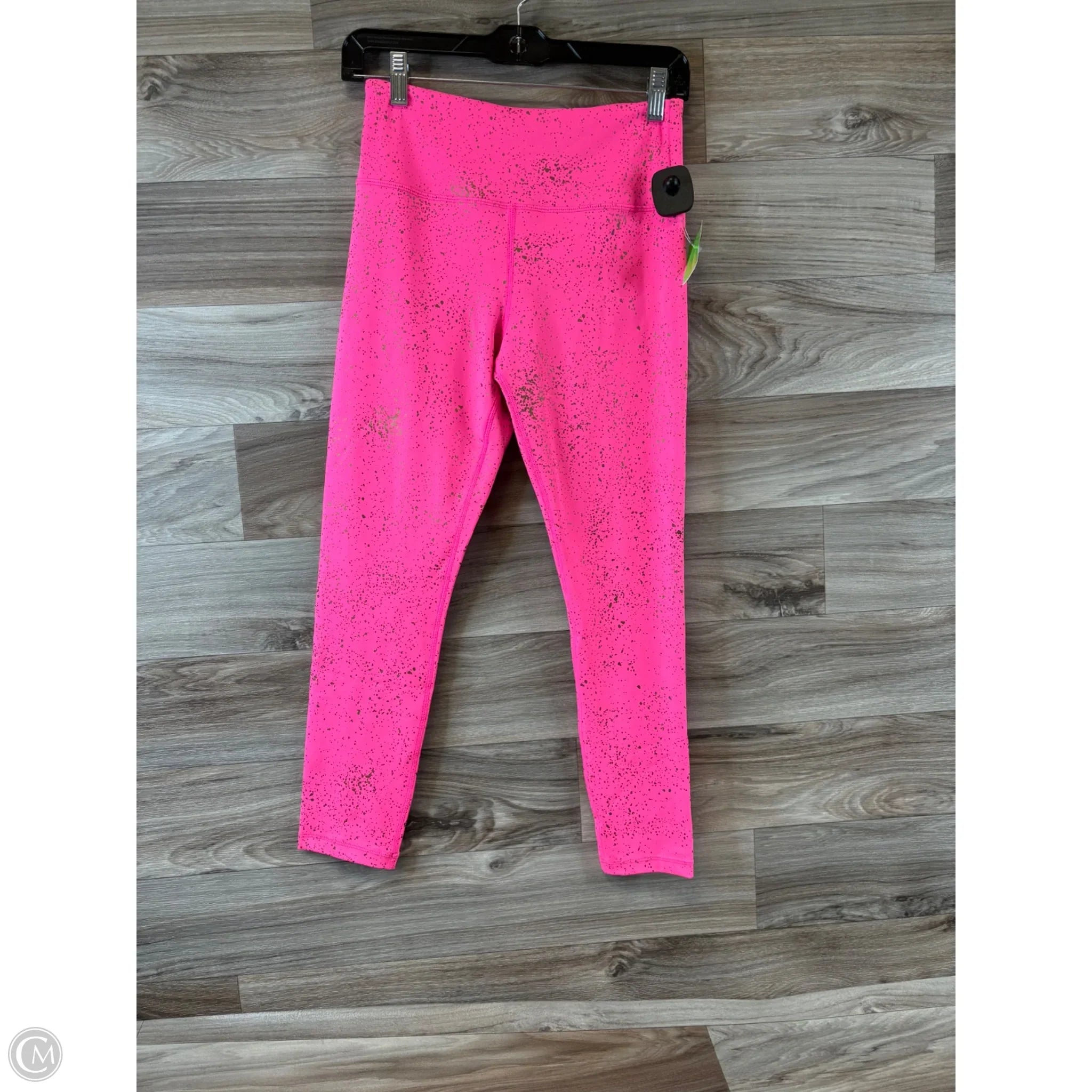 Women's printed tight trousers Athletic Leggings By Zyia In Pink, Size: S