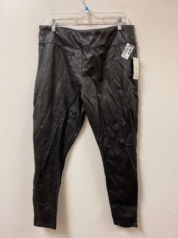 Women's ankle - length tight trousers Pants Leggings By Nordstrom In Black, Size: Xl