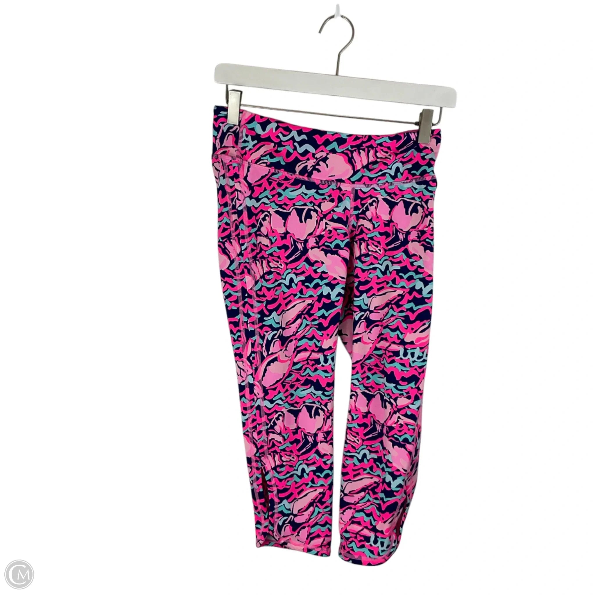 Women's running tight trousers Athletic Leggings By Lilly Pulitzer In Pink, Size: S