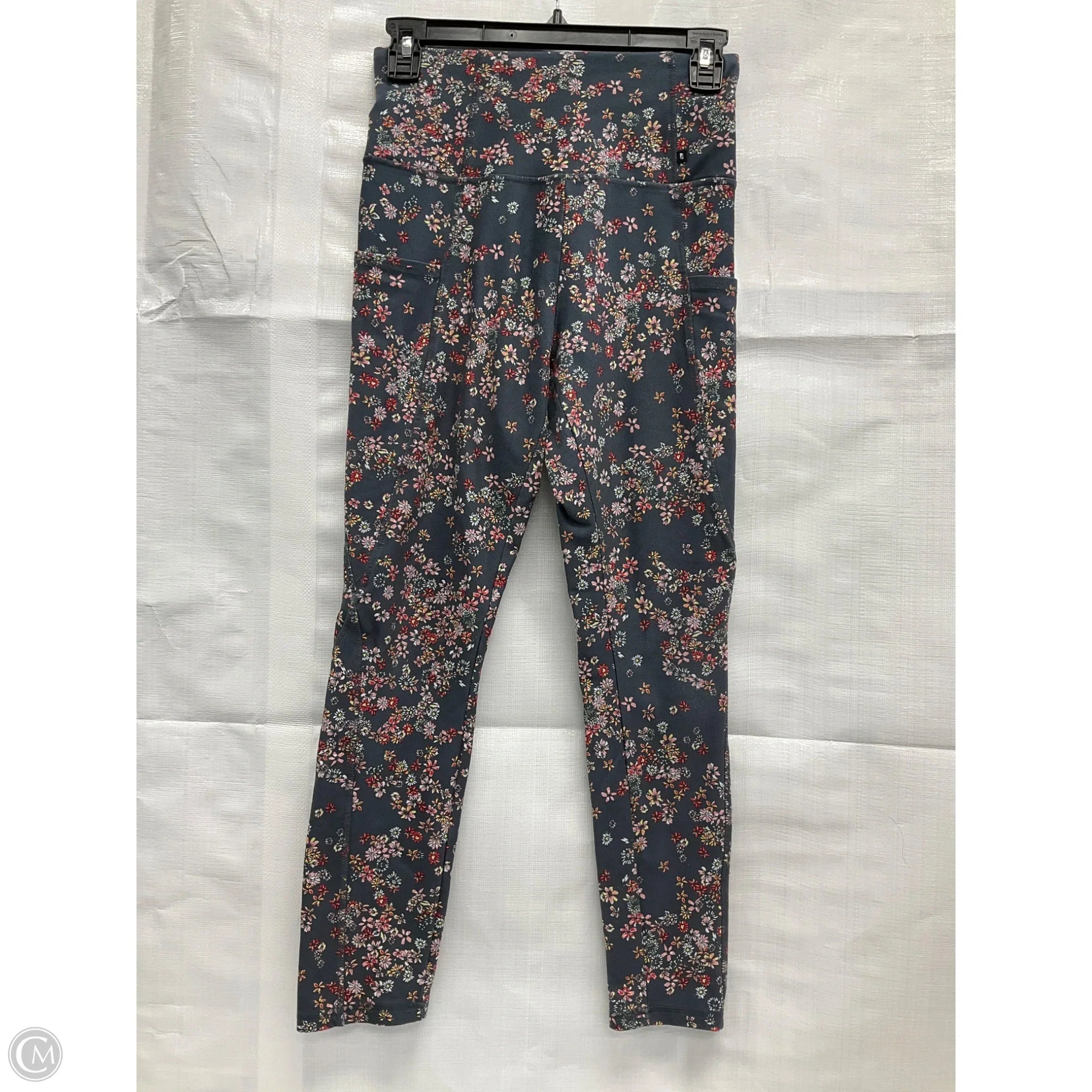  Athletic Leggings By Marika In Floral Print, Size: S