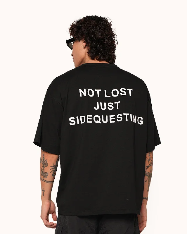 Women's moisture - wicking long sleeve athletic shirt Just Sidequesting Tee