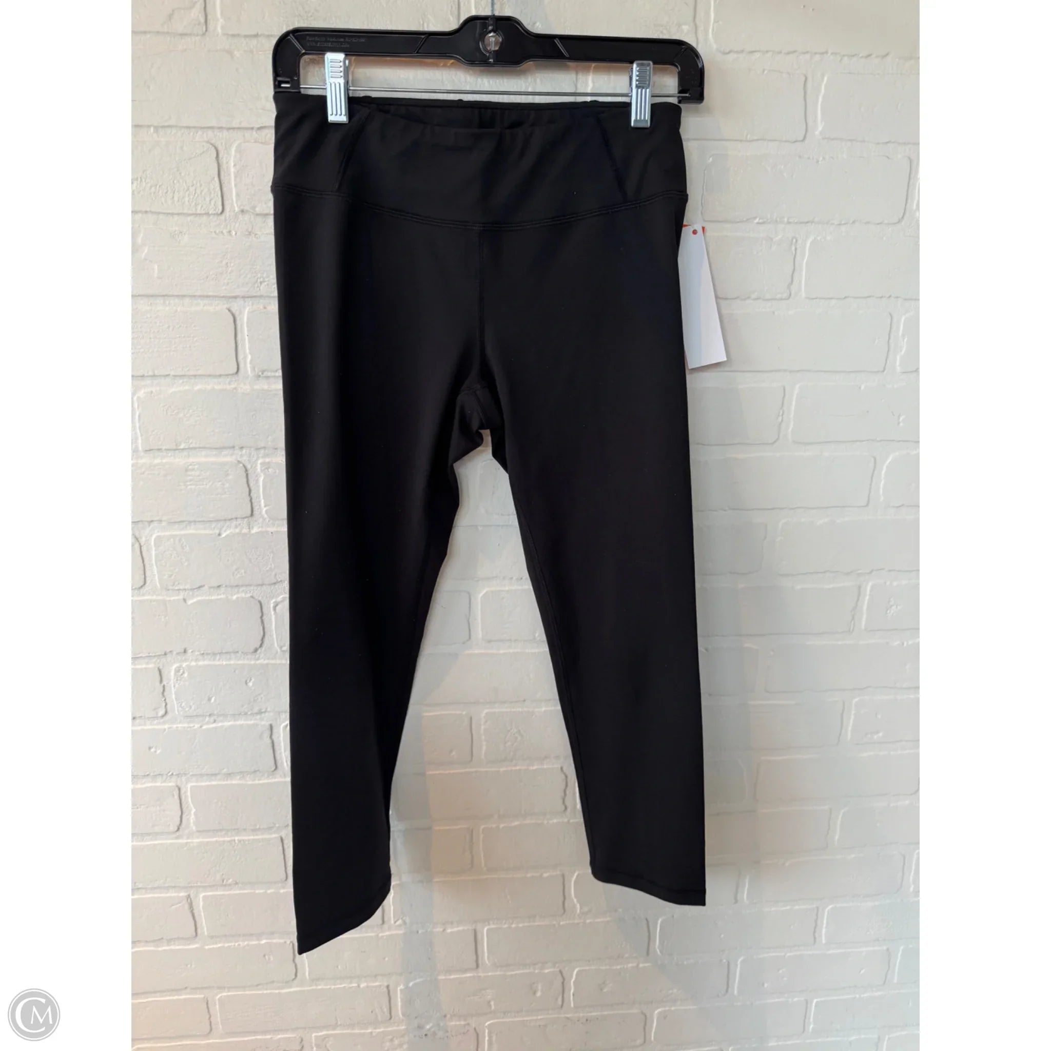  Athletic Leggings Capris By Lucy In Black, Size: 4