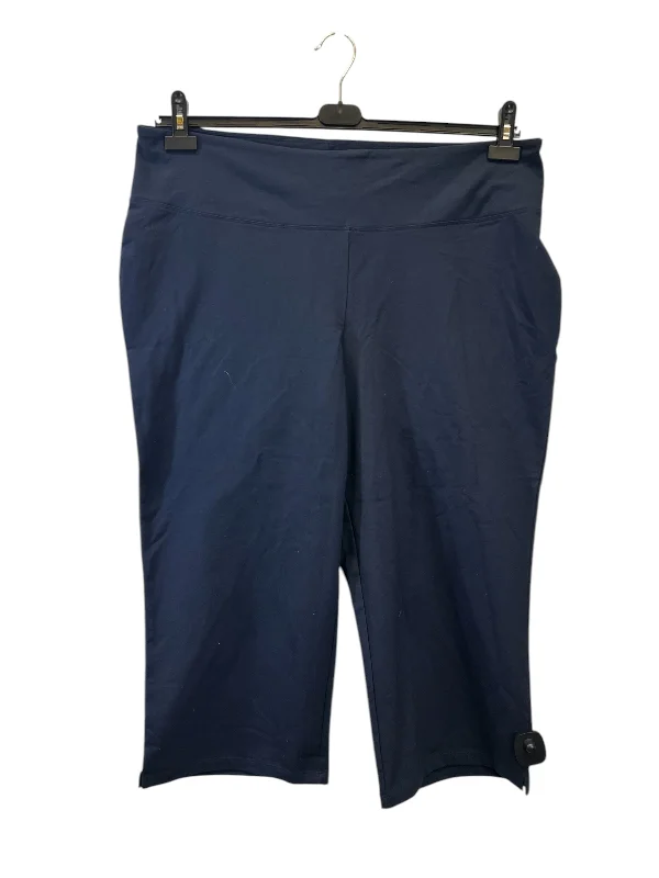 Women's stretchy tight trousers Pants Leggings By Women With Control In Navy, Size: 2x