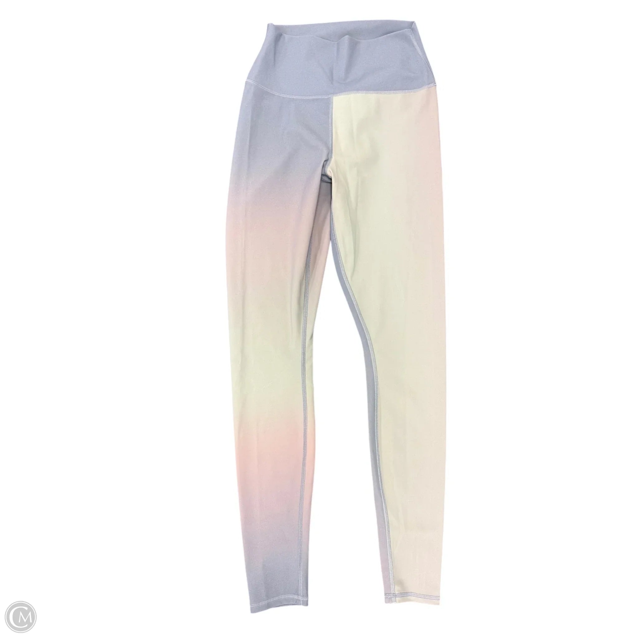 Women's boot - cut tight trousers Athletic Leggings By Alo In Multi-colored, Size: M