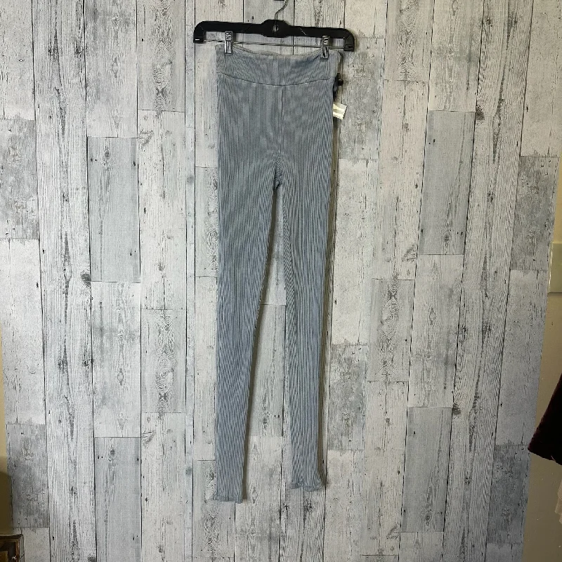 Women's cotton tight trousers Pants Leggings By Fashion Nova In Blue, Size: Xl