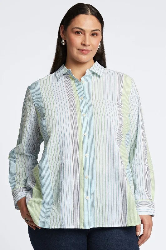Women's nursing long sleeve shirt for new moms Charcoal long sleeve business shirtsBoyfriend Plus Seersucker Stripe Long Sleeve Tunic Women's nursing long sleeve shirt for new moms Charcoal long sleeve business shirtsBoyfriend Plus Seersucker Stripe Long Sleeve Tunic