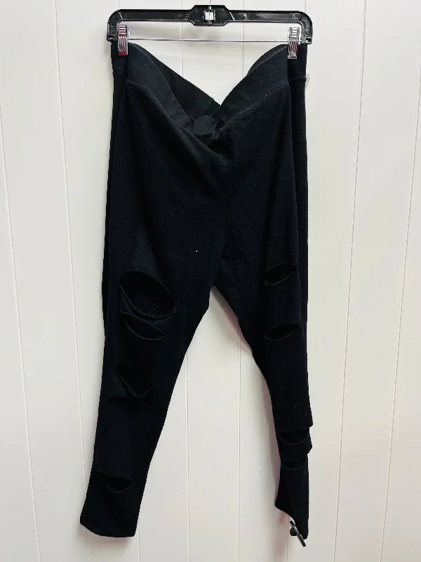 Women's low - waisted tight trousers Pants Leggings By Torrid In Black, Size: 3x