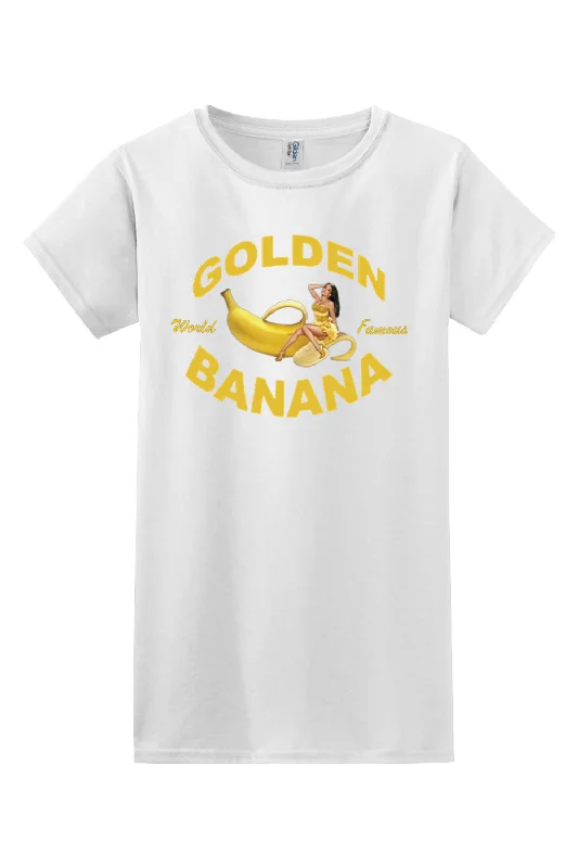 Women's jersey t shirt Golden Banana Cotton T-Shirt - Women's