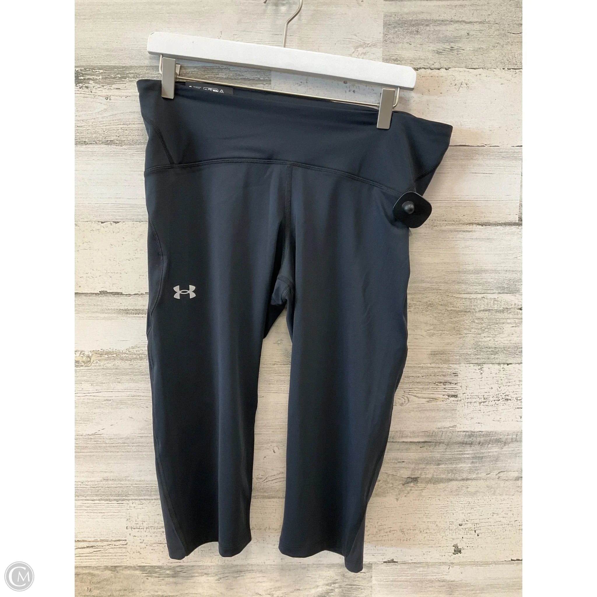 Women's non - stretch full - length tight trousers Athletic Leggings Capris By Under Armour In Black, Size: Xl