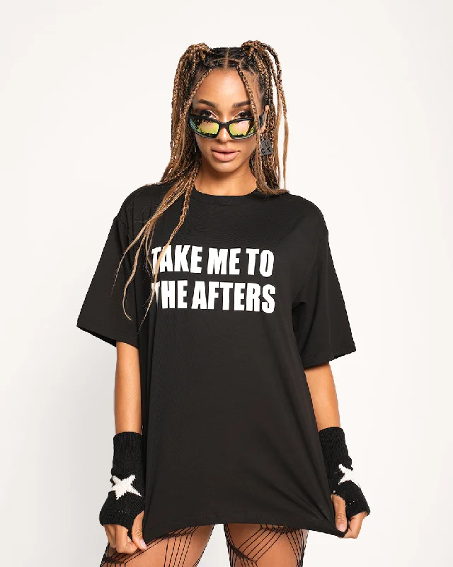 Women's solid color long sleeve viscose shirt Take Me to the Afters Oversized Tee