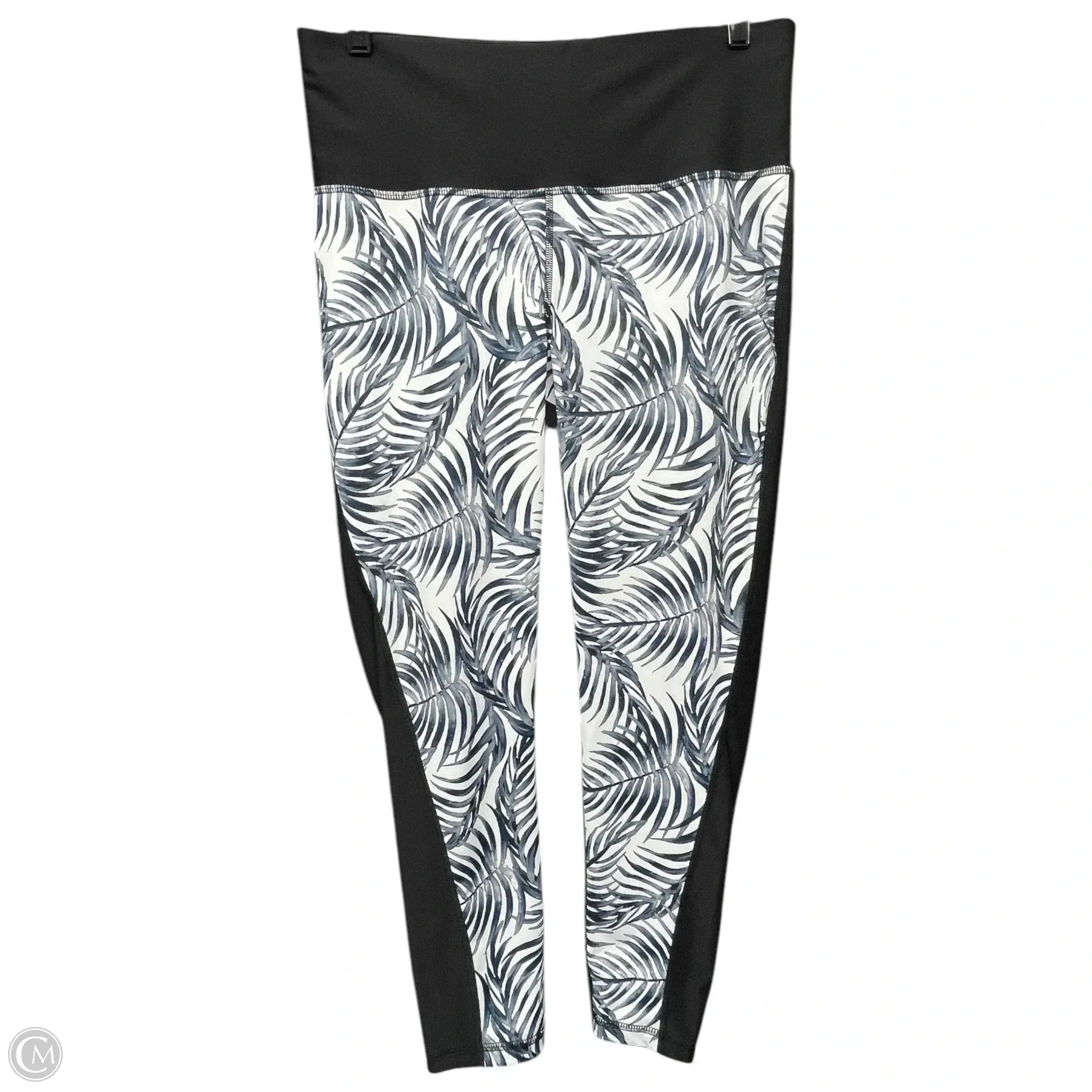 Women's boot - cut tight trousers Athletic Leggings By Xersion In Floral Print, Size: L