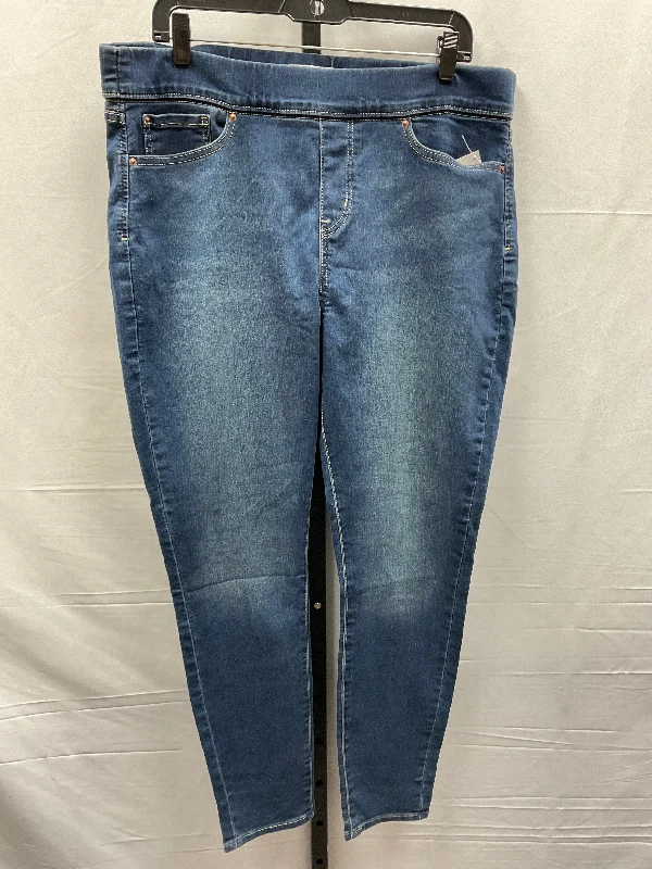 Blue Denim Jeans Jeggings Levis, Size 18