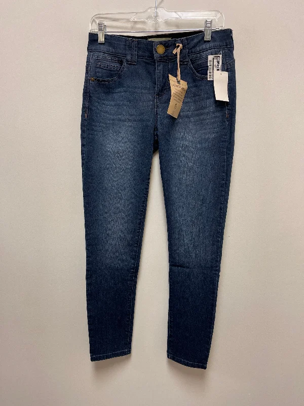 Blue Denim Jeans Skinny Democracy, Size 6