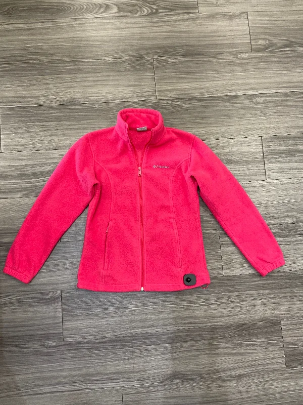 Pink Jacket Fleece Columbia, Size M